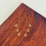 گوشواره سکه ای عصایی کد 110