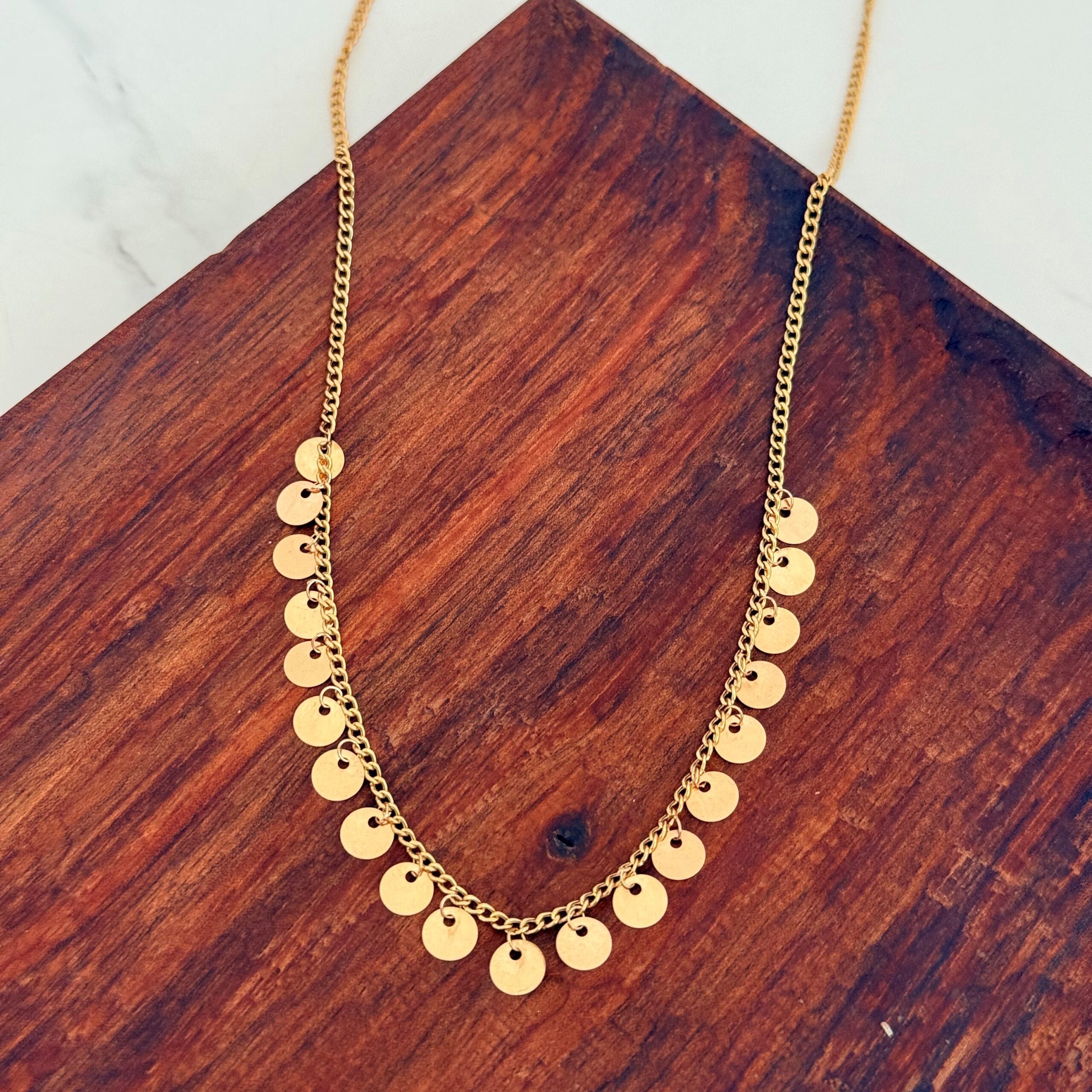 IMG_7027 گردنبند کارتی سکه ای - Image 1