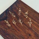 پلاک لیزری گل