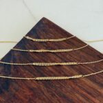 دستبند طنابی دو رج