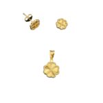 نیمست طلا شبدر تراش