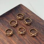 انگشتر طلا پاپیون فانتزی