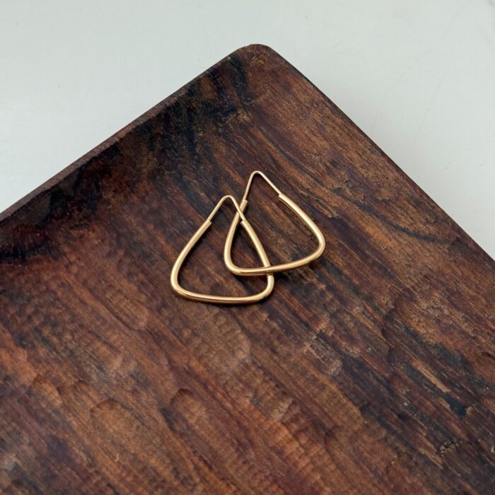 گوشواره مفتول مثلث - Image 3