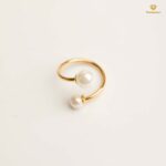 انگشتر طلا مروارید