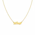 گردنبند طلا دو پرنده 2051