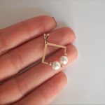 پلاک طلا مروارید البرنادو مربع - Image 6