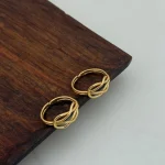 انگشتر طلا گره مفتولی