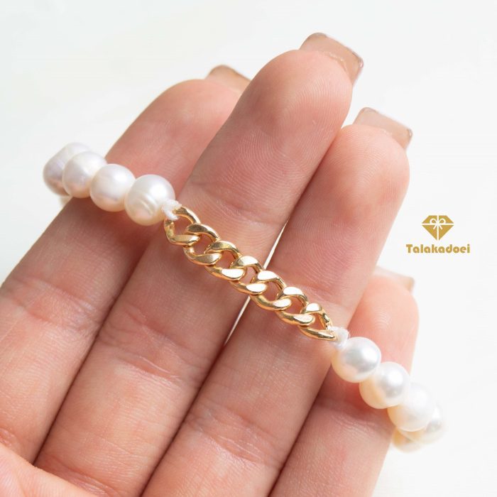 دستبند کارتی مروارید پرورشی - Image 3