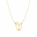 گردنبند متصل چهره مینیمال