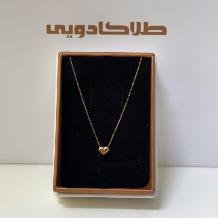 گردنبند قلب سه بعدی تراش