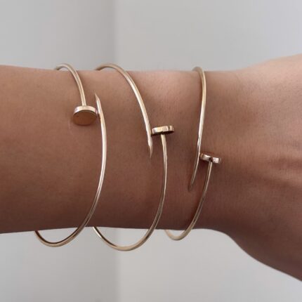 بنگل طلا میخ