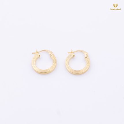 گوشواره حلقه ای خطی