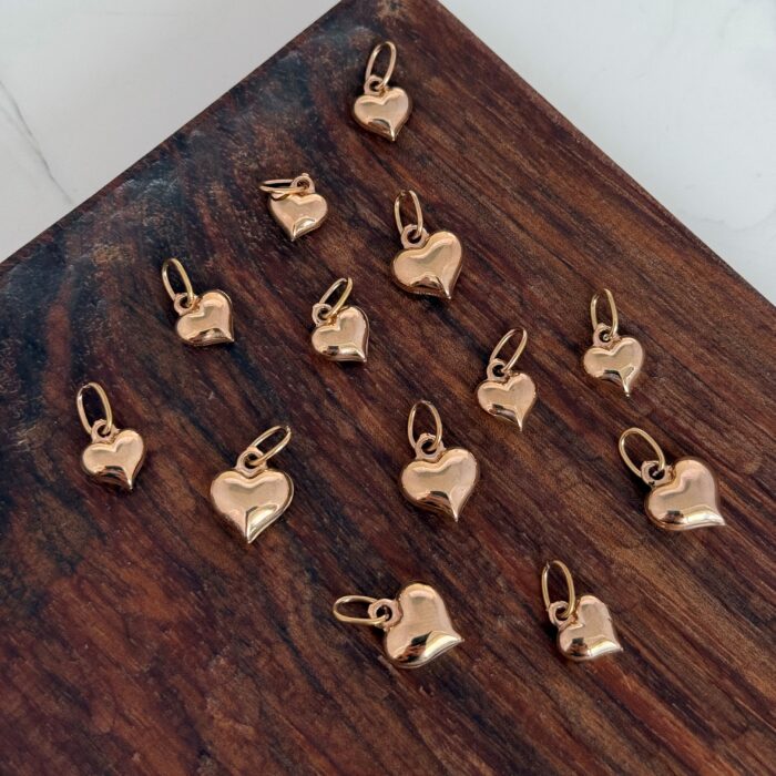 پلاک طلا قلب دامله - Image 3