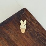 پلاک طلا عروسکی خرگوش گوش دراز