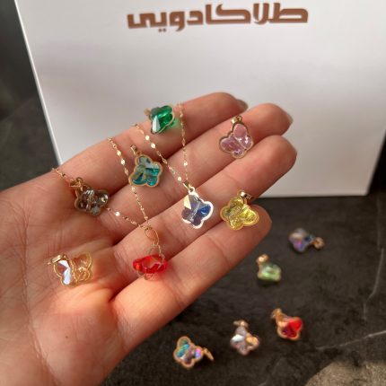 گردنبند سواروسکی پروانه کادویی