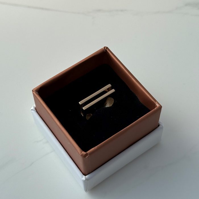 انگشتر خطی مینیمال - Image 3