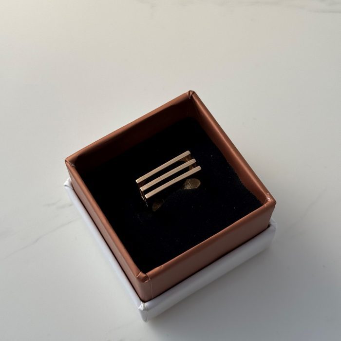 انگشتر خطی مینیمال - Image 2