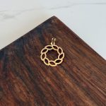 پلاک لیزری گندم گرد