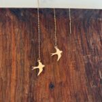 گوشواره بخیه ای پرستو