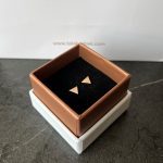 گوشواره میخی مثلث سه بعدی