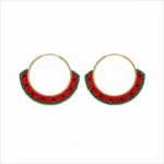 گوشواره حلقه ای میوکی یلدایی