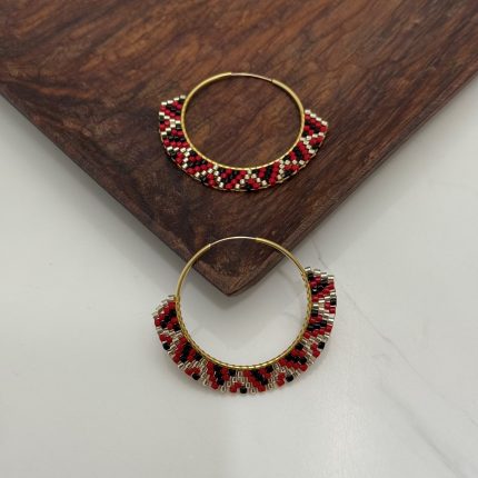 گوشواره حلقه ای میوکی کد 01
