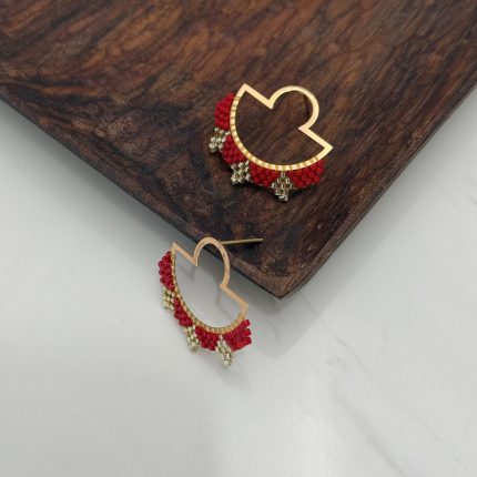 گوشواره میخی میوکی کد 03