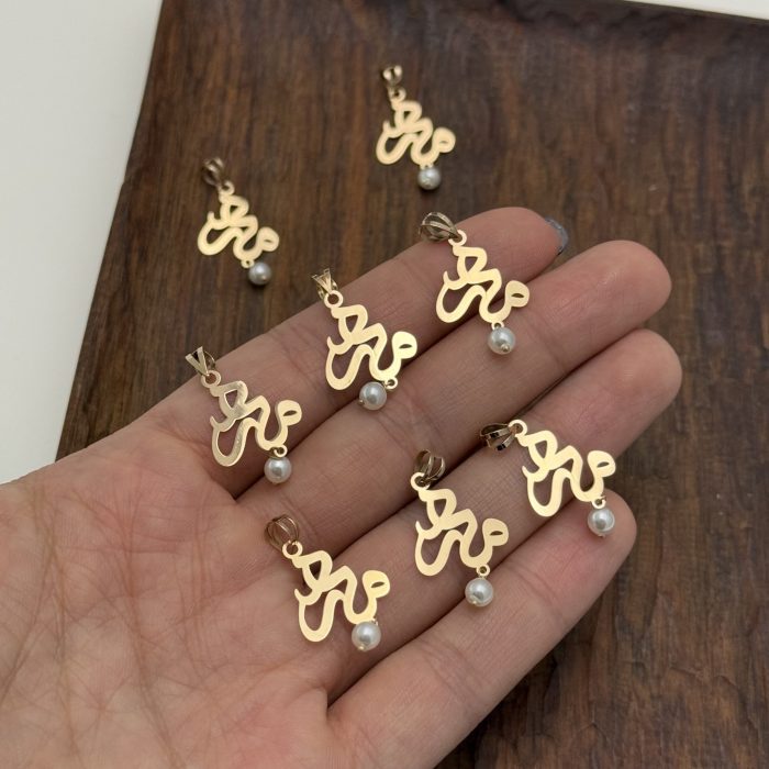 پلاک طلا مادر کد 2040 - Image 2