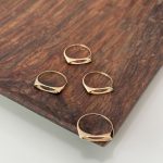 انگشتر طلا مینیمال کد 302