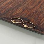 انگشتر طلا مینیمال قلب سه بعدی کد 304