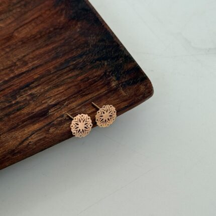 گوشواره میخی اسلیمی کد 351