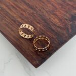 انگشتر طلا کارتی