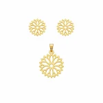 نیمست طلا لیزری گل کد 1000