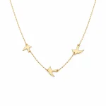 گردنبند طلا پرستو