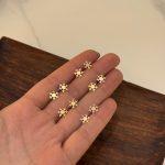 گوشواره میخی برف