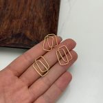 گوشواره مفتول مستطیل