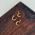 پلاک طلا ماه