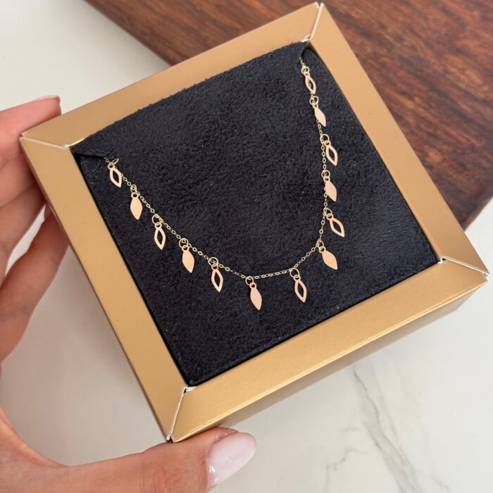 گردنبند سکه ای لوزی - Image 2