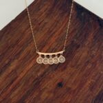 گردنبند لبخند سکه ای کد 801