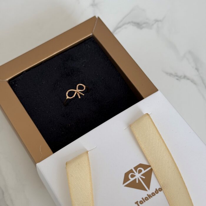 انگشتر طلا پاپیون - Image 2