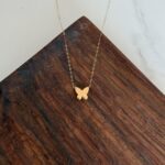 گردنبند سه بعدی پروانه سوپر