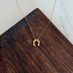 گردنبند سه بعدی نعل سوپر