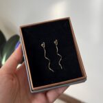 گوشواره قلب پیچ