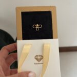 پلاک طلا پاپیون