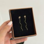 گوشواره پیچ دوپروانه