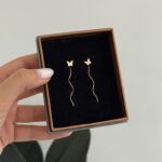 گوشواره پیچ پروانه