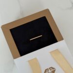 انگشتر طلا خطی ساده - Image 2