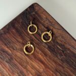 پلاک طلا هندسی دایره