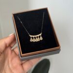 گردنبند لبخند سکه ای کد 769