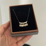 گردنبند لبخند سکه ای کد 770